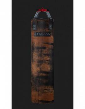 Боксерский мешок DIKO FILIPPOV из буйволиной кожи на пружинах 180см/40см/78-80кг - Спорттовары
