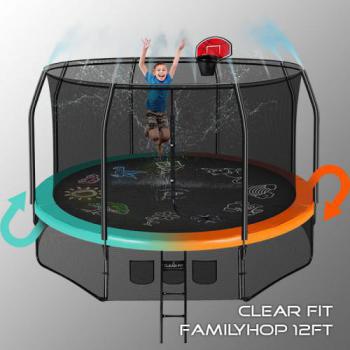 Каркасный батут Clear Fit FamilyHop 12Ft - Спорттовары