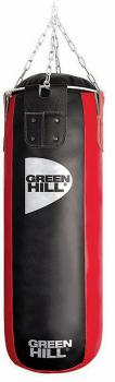 Боксерский мешок Green Hill PBS-5030  80*30CМ 25КГ НАТУРАЛЬНАЯ КОЖА 2ОЙ КАТЕГОРИИ КРАСНО-ЧЕРНЫЙ sportsman - Спорттовары
