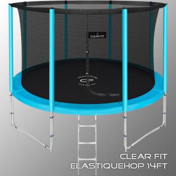 Каркасный батут Clear Fit ElastiqueHop 14Ft - Спорттовары