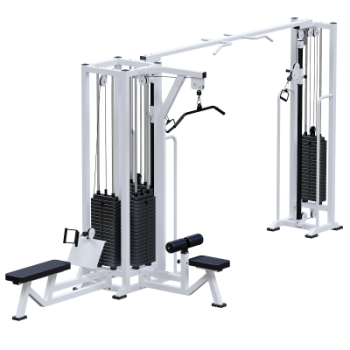 Профессиональный силовой тренажер Блочная станция регулируемая Sabirgym SG092*4*100*2400 стеки 4х100 кг vasil - Спорттовары