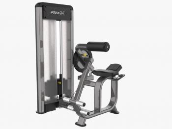FTX-5508F Комбинированный пресс машина / разгибатель спины Fitex Pro Профессиональный силовой тренажер - Спорттовары