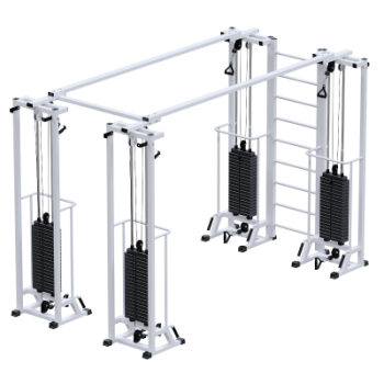 Тренажер Потапова стек 4х75 кг Sabirgym SG085.4*2200*75 реабилитационный для кинезитерапии vasil - Спорттовары