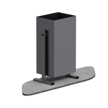 Урна Sabirgym SGLS006 металлическая уличная 30 литров proven quality - Спорттовары