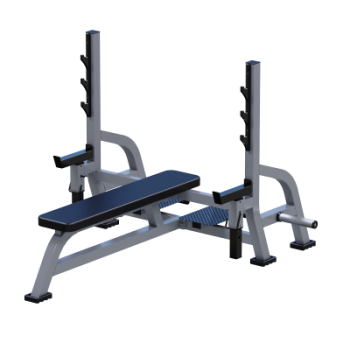 Профессиональный силовой тренажер Скамья для жима горизонтальная Sabirgym SGMSX100 росптиспорт - Спорттовары