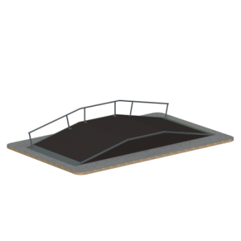 Фанбокс с рейлом Sabirgym SGSPM3002L vasil-gym - Спорттовары
