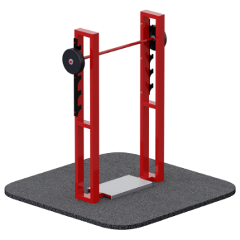 Уличный тренажер для приседания со штангой Sabirgym SGTZ020-050 с изменяемой нагрузкой - Спорттовары