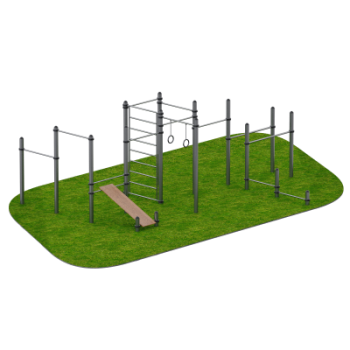 Атлетический комплекс уличный Гиперион Sabirgym SGWOK017 вaсилджим - Спорттовары