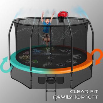 Каркасный батут Clear Fit FamilyHop 10Ft - Спорттовары