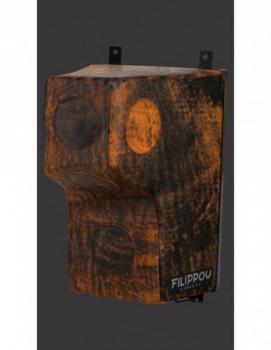 Подушка боксерская Г-образная Пирамида DIKO FILIPPOV из буйволиной кожи 65см/42см/50см - Спорттовары