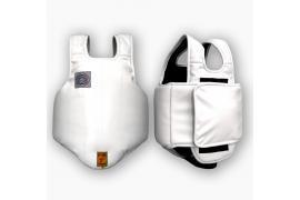 КИРАСА ДЛЯ КОСИКИ КАРАТЭ С ЗАЩИТОЙ СПИНЫ, НА "ЛИПУЧКЕ" Ж31ИХ - Спорттовары