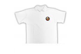 РУБАШКА-ПОЛО СУДЕЙСКАЯ БЕЛАЯ, ЛОГОТИП ФАРБ РПС - Спорттовары
