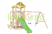 Детская площадка IgraGrad Крафтик со столиком и рукоходом  - Kettler