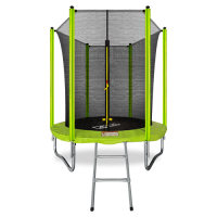 Батут екатеринбургспорт доставка 6FT с внутренней страховочной сеткой и лестницей (Light green)ARLAND  - Kettler