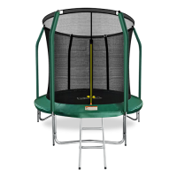 Батут премиум 8FT с внутренней страховочной сеткой и лестницей (Dark green)ARLAND  - Kettler