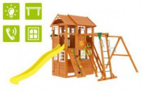 Детская площадка IgraGrad Клубный домик 2 с рукоходом Luxe  - Kettler