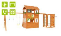 Детская площадка IgraGrad Клубный домик 2 с WorkOut Luxe - Kettler