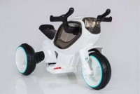 Детский электромотоцикл HC-1388 белый - Kettler