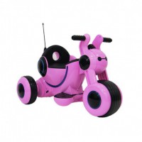 Детский электромотоцикл HL300 розовый - Kettler