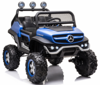 Детский электромобиль Mercedes-Benz Unimog Mini P777BP синий глянец - Kettler