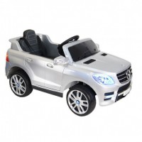Детский электромобиль Mercedes-Benz ML350 серебристый глянец - Kettler