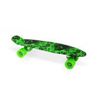 Мини борд детский Moove&Fun PP2206-18 скейт пластиковый (зеленый) - Kettler