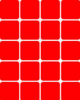 Наклейки COVA™SPORT "Квадрат" 333-169 светоотражающие 100Х85 мм (красный) - Kettler