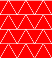 Наклейки COVA™SPORT "Треугольник" 333-194 светоотражающие 100Х85 мм (красный) - Kettler