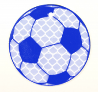 Подвес COVA™SPORT "Футбольный мяч" 333-268 светоотражающий d50мм синий - Kettler